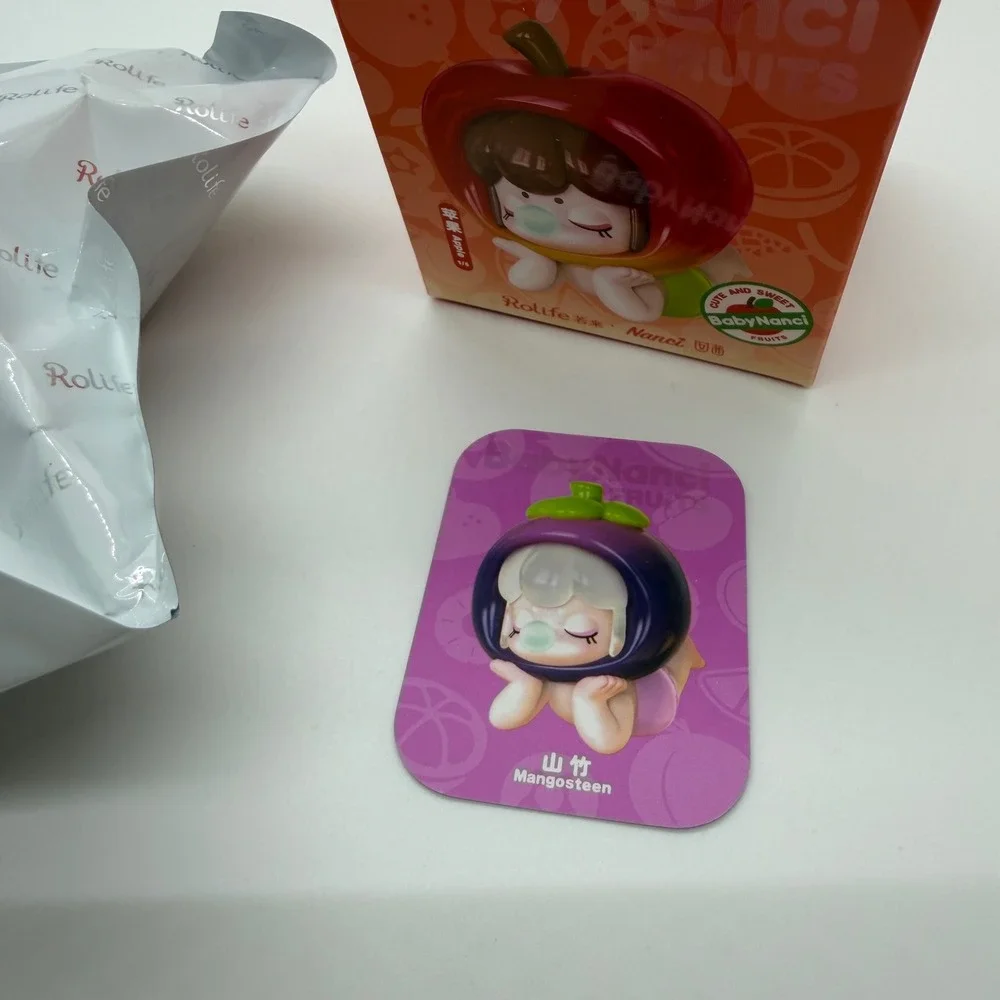 Baby Nanci Rolife Cute & Sweet Fruits Confirmed Mangosteen Small Vinyl Figure